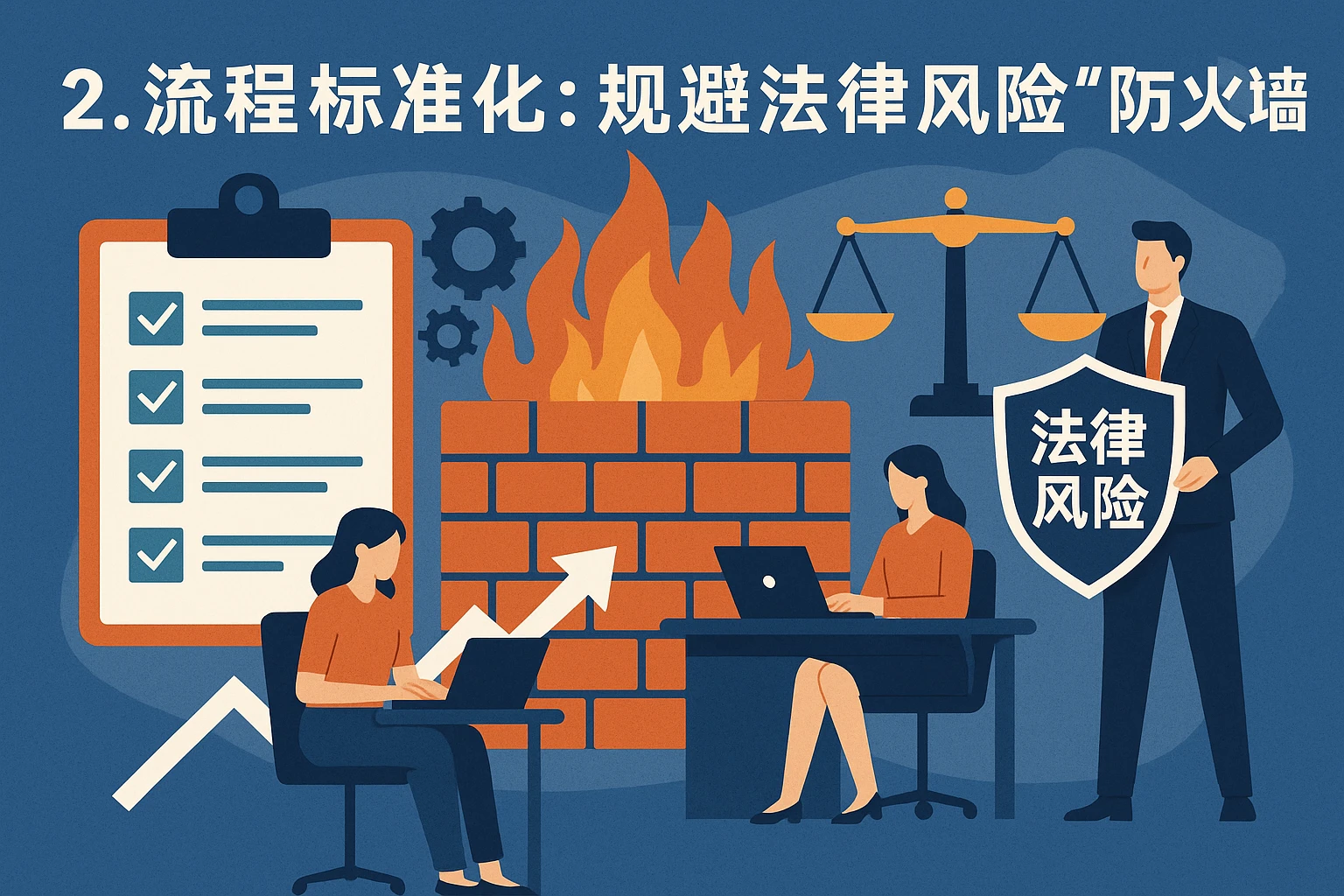 2. 流程标准化：规避法律风险的“防火墙”