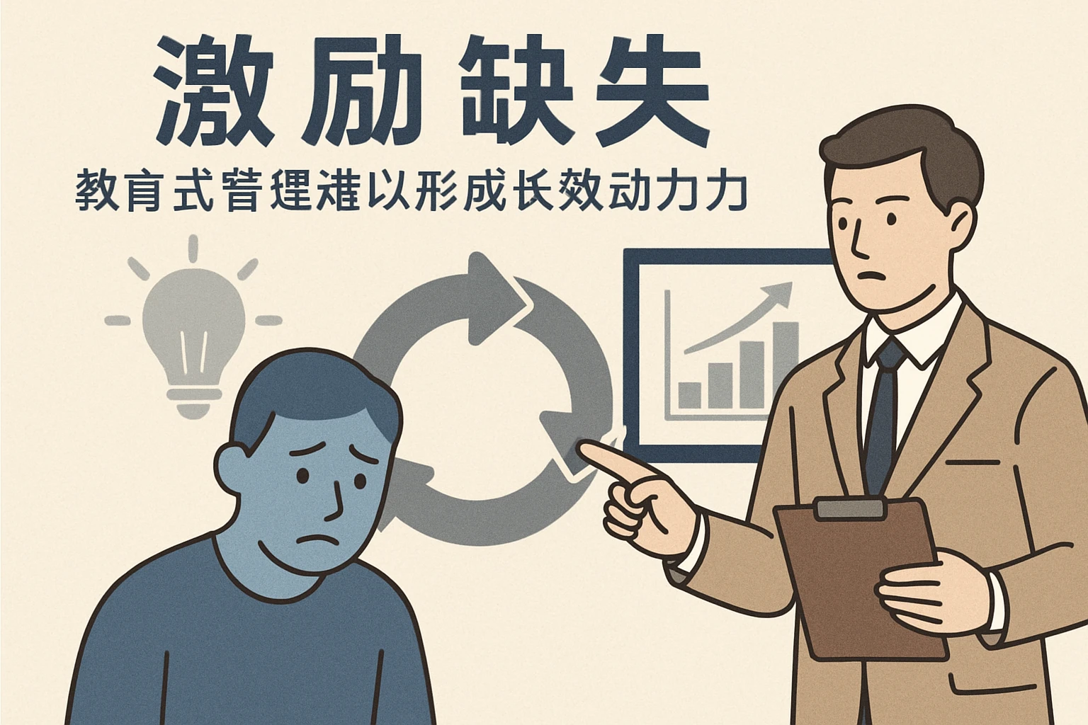 2. 激励缺失：教育式管理难以形成长效动力