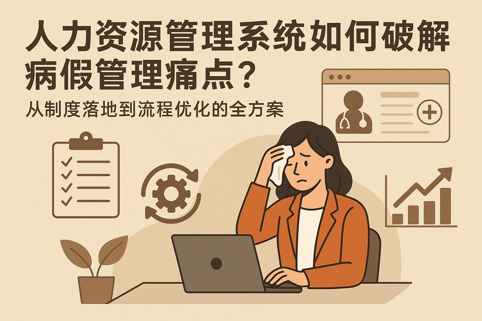 人力资源管理系统如何破解病假管理痛点？从制度落地到流程优化的全方案