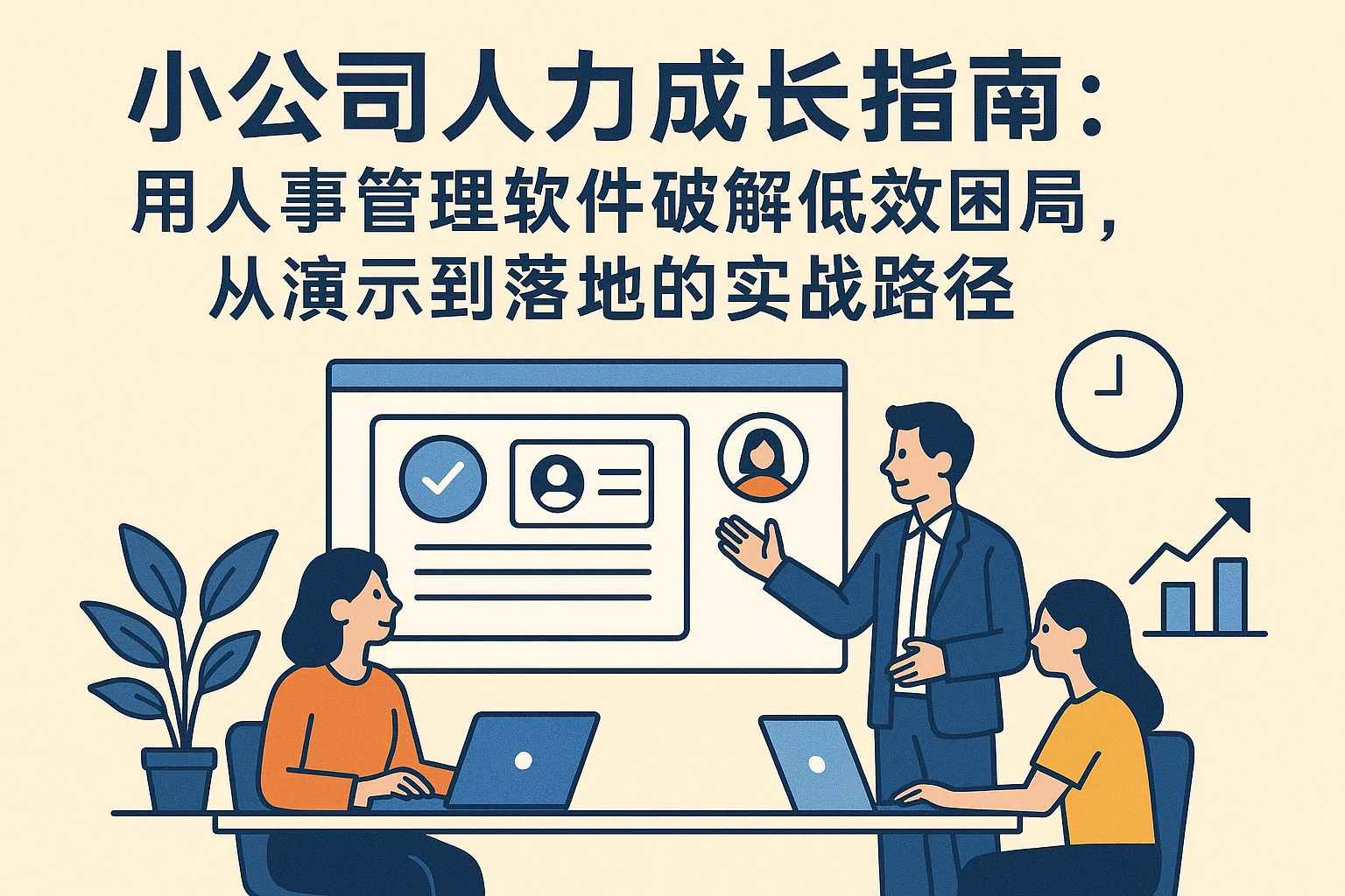 小公司人力成长指南：用人事管理软件破解低效困局，从演示到落地的实战路径