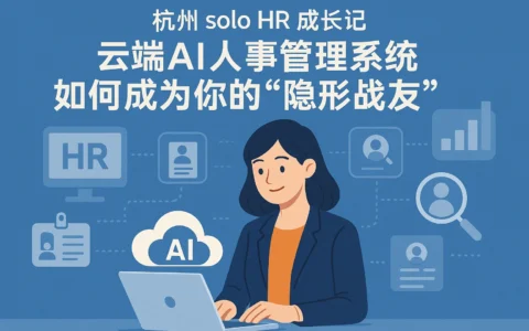 杭州 solo HR 成长记：云端AI人事管理系统如何成为你的“隐形战友”