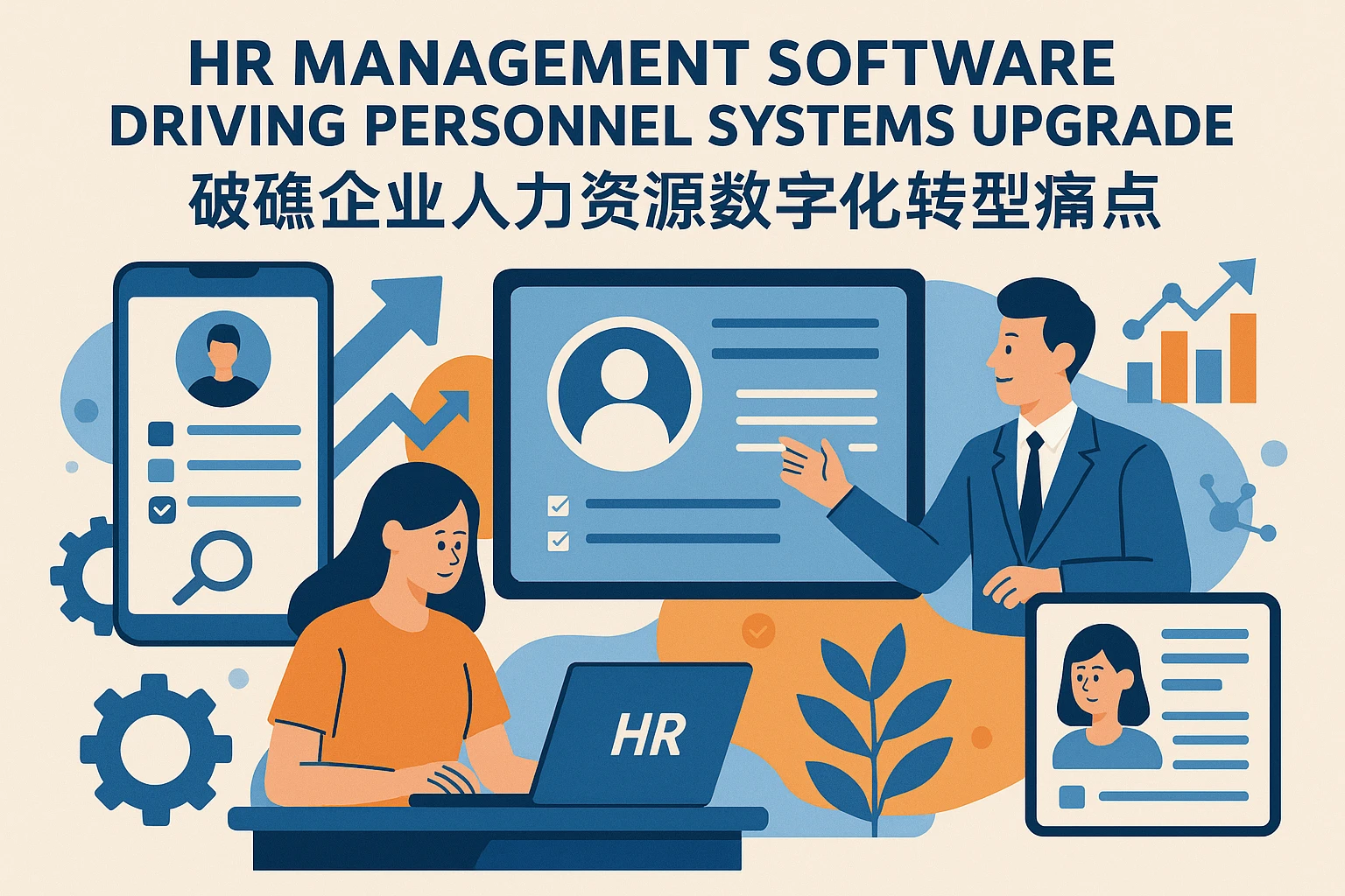 HR管理软件驱动人事系统升级：破解企业人力资源数字化转型痛点