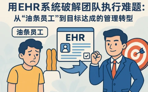 用EHR系统破解团队执行难题：从“油条员工”到目标达成的管理转型