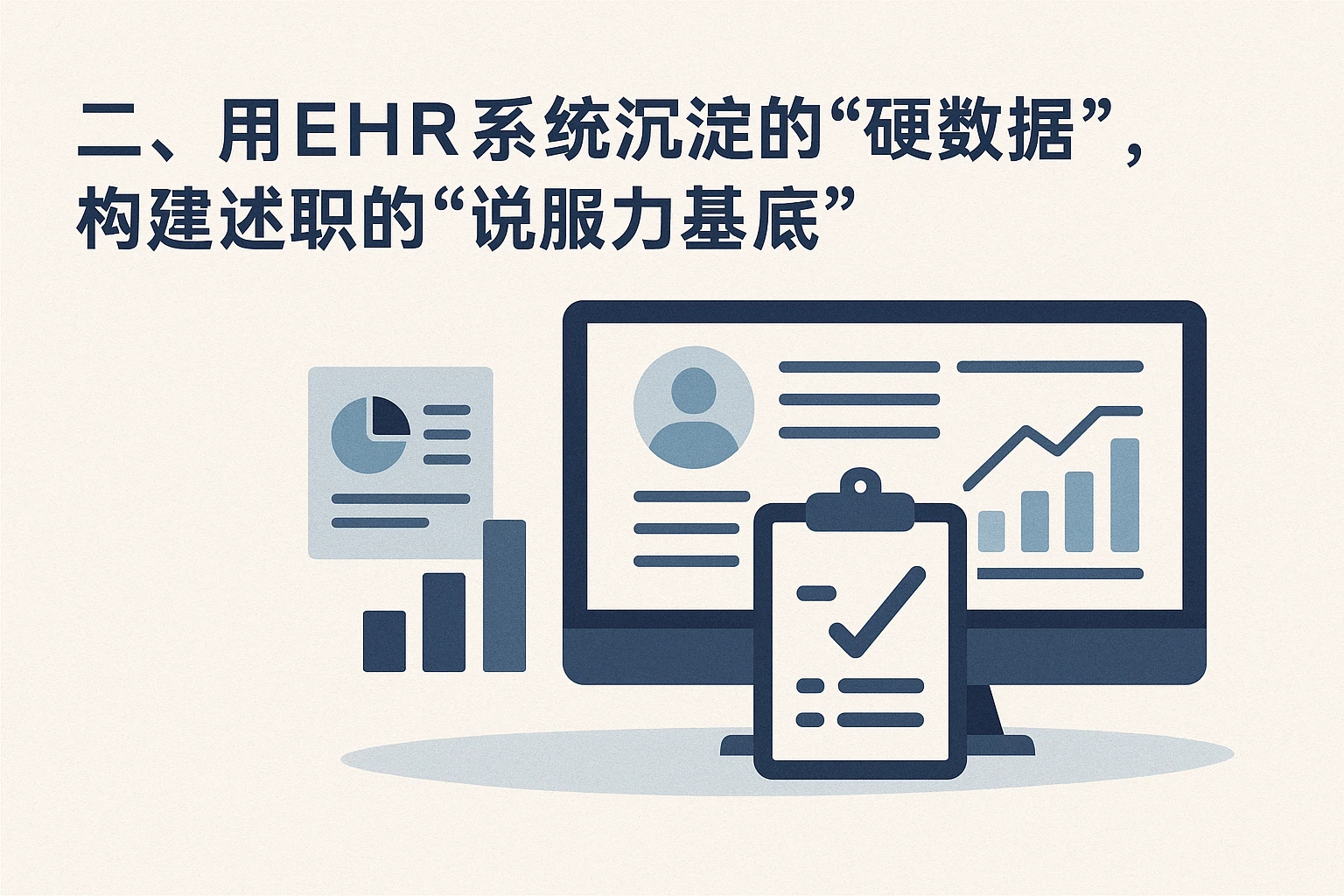 二、用EHR系统沉淀的“硬数据”，构建述职的“说服力基底”