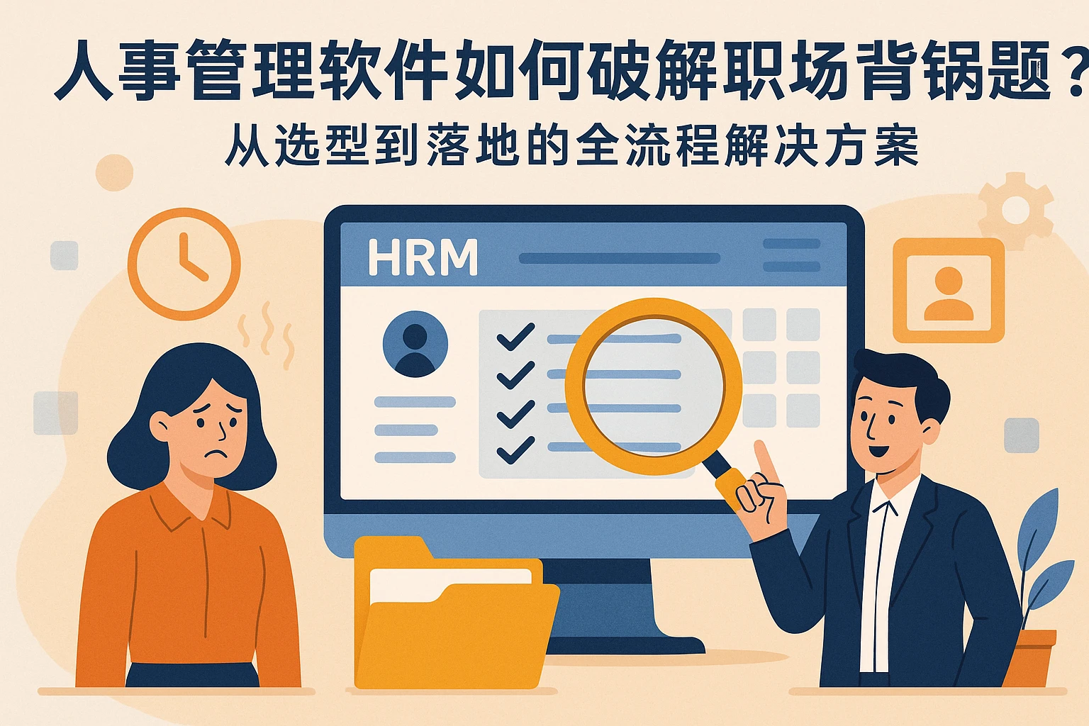人事管理软件如何破解职场背锅难题？从选型到落地的全流程解决方案