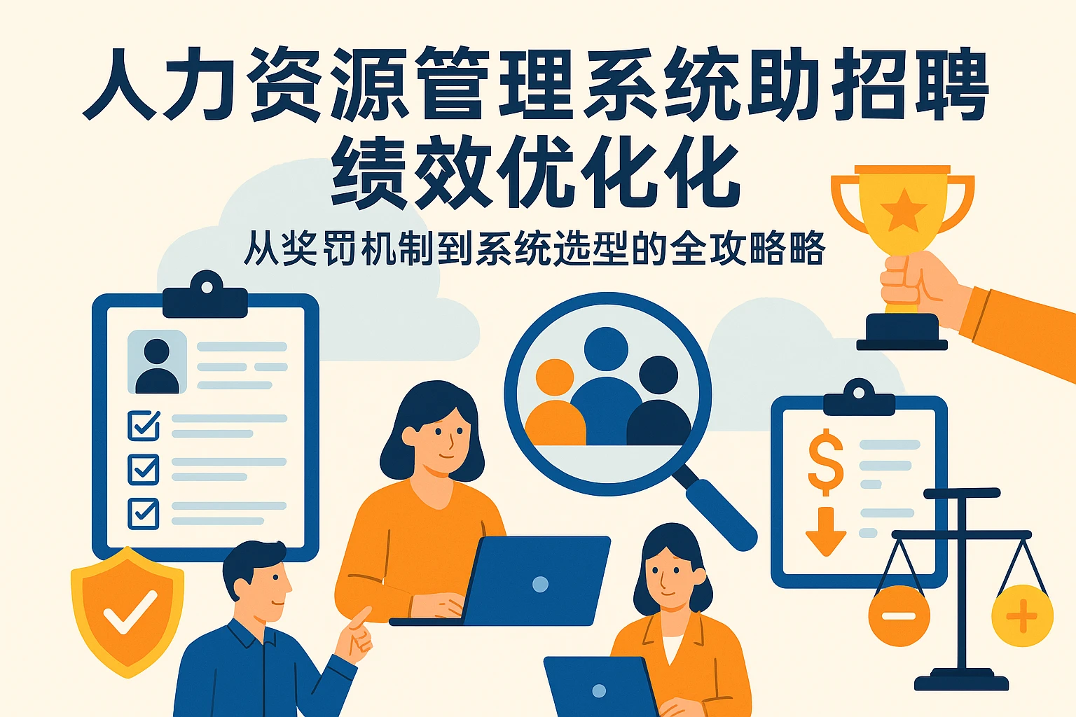人力资源管理系统助力招聘绩效优化：从奖罚机制到系统选型的全攻略