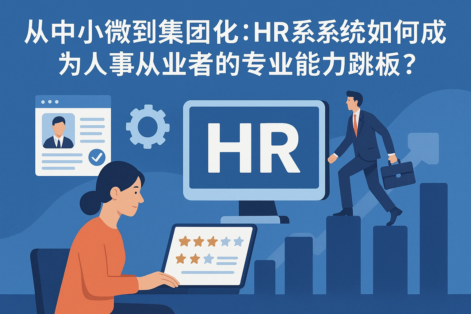 从中小微到集团化：HR系统如何成为人事从业者的专业能力跳板？
