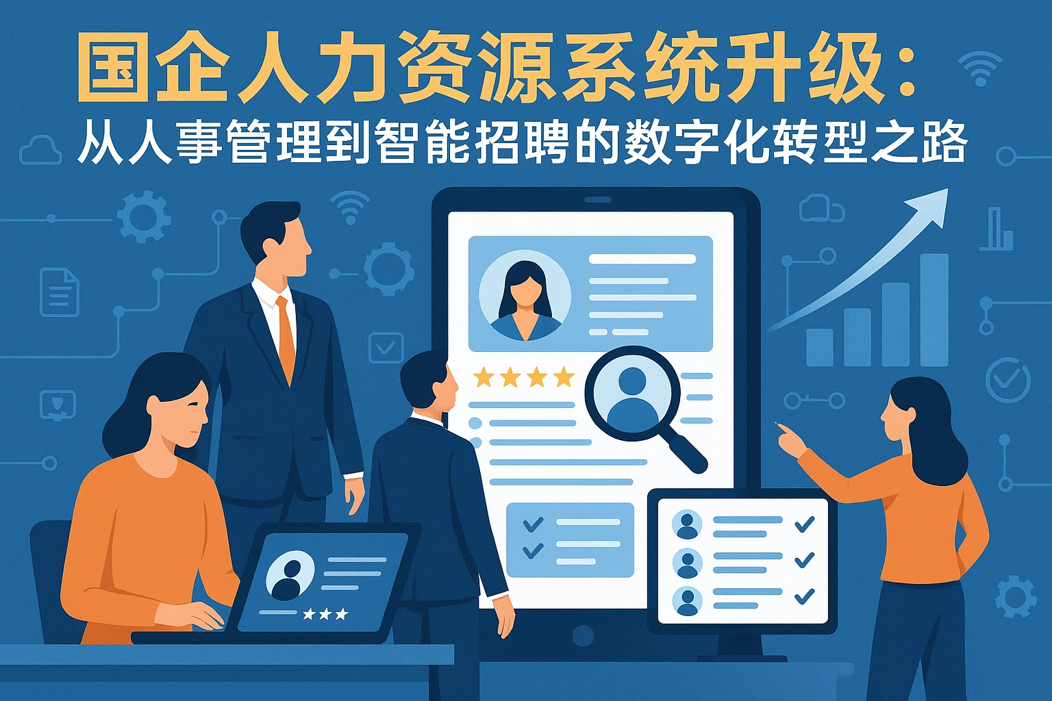 国企人力资源系统升级：从人事管理到智能招聘的数字化转型之路