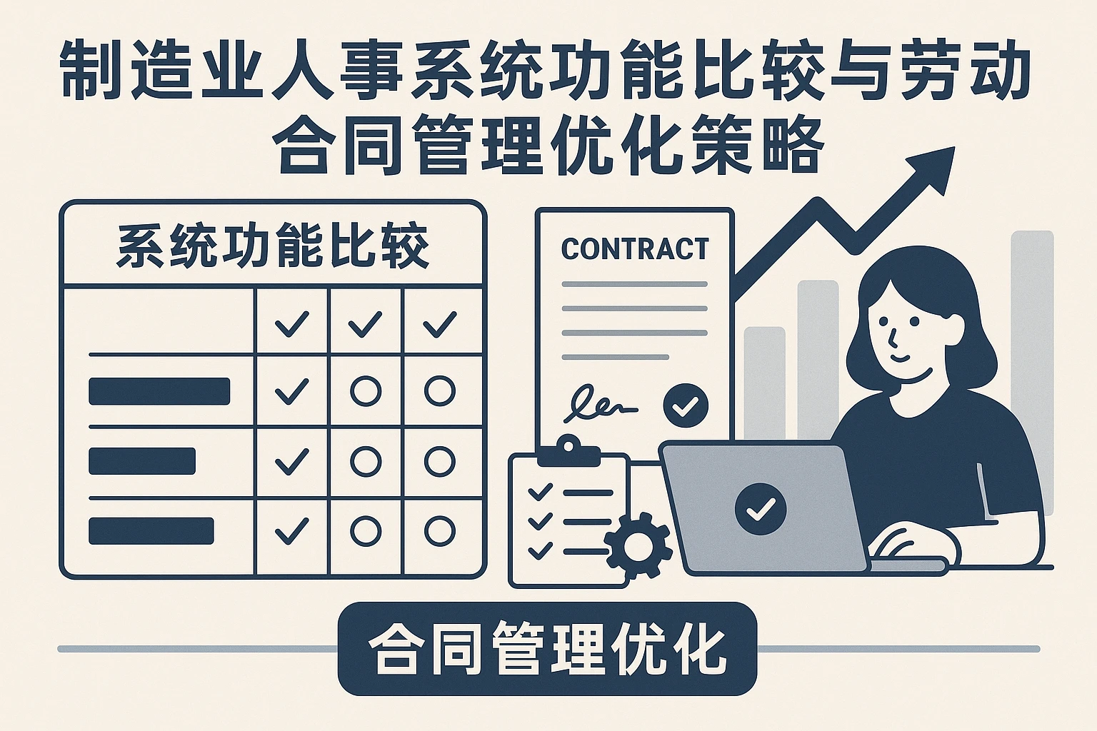 制造业人事系统功能比较与劳动合同管理优化策略