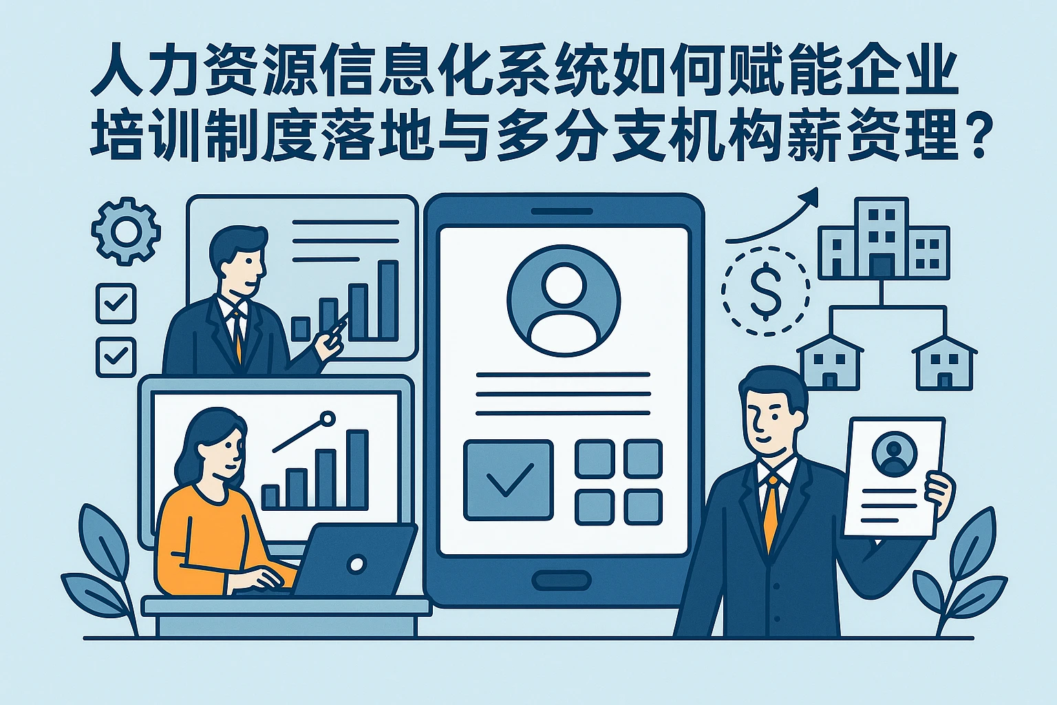 人力资源信息化系统如何赋能企业培训制度落地与多分支机构薪资管理？