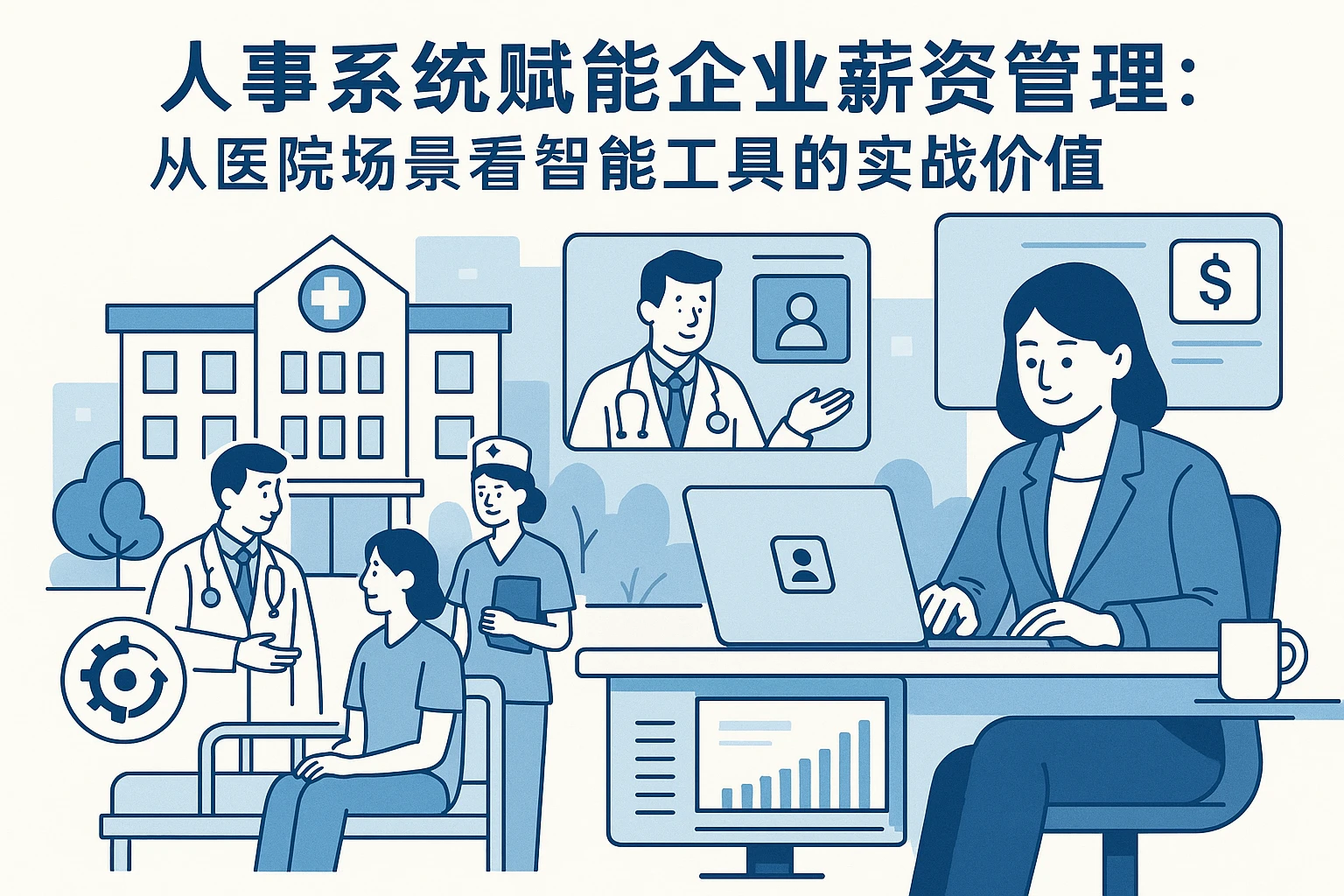 人事系统赋能企业薪资管理:从医院场景看智能工具的实战价值