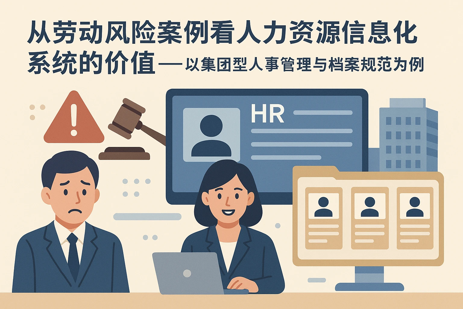 从劳动风险案例看人力资源信息化系统的价值——以集团型人事管理与档案规范为例