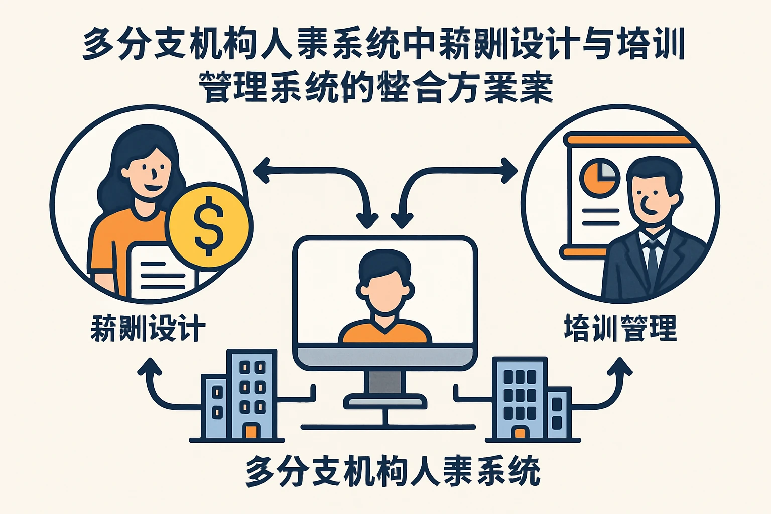 多分支机构人事系统中薪酬设计与培训管理系统的整合方案
