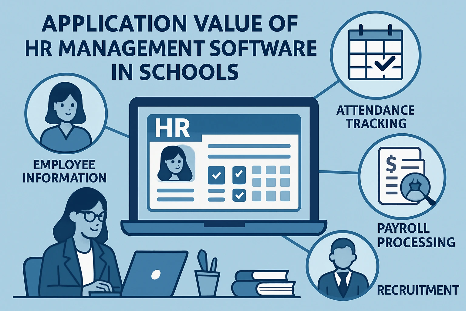 HR管理软件在学校中的应用价值
