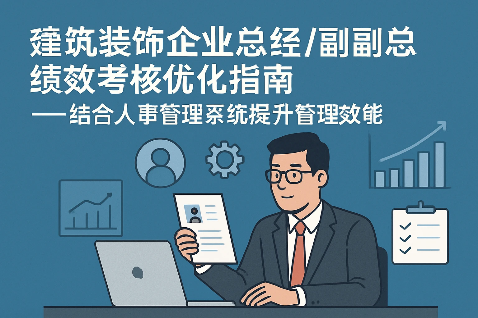 建筑装饰企业总经理/副总绩效考核优化指南——结合人事管理系统提升管理效能