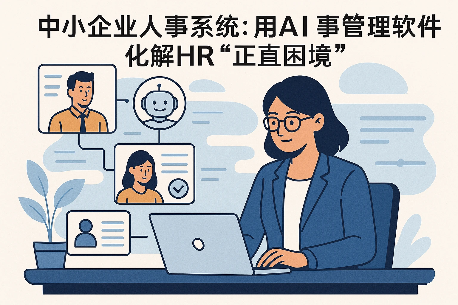 中小企业人事系统:用AI人事管理软件化解HR“正直困境”