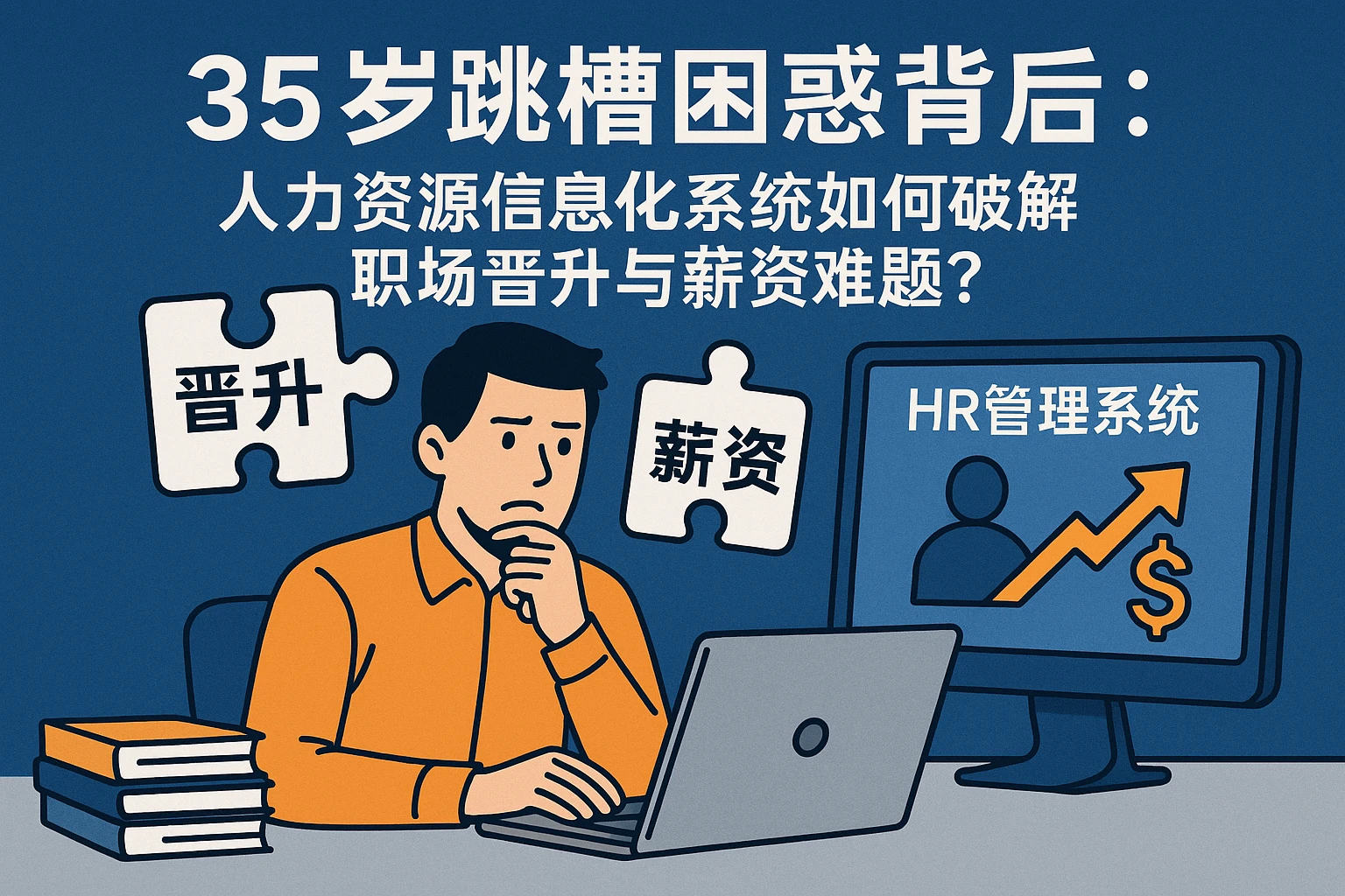 35岁跳槽困惑背后：人力资源信息化系统如何破解职场晋升与薪资难题？