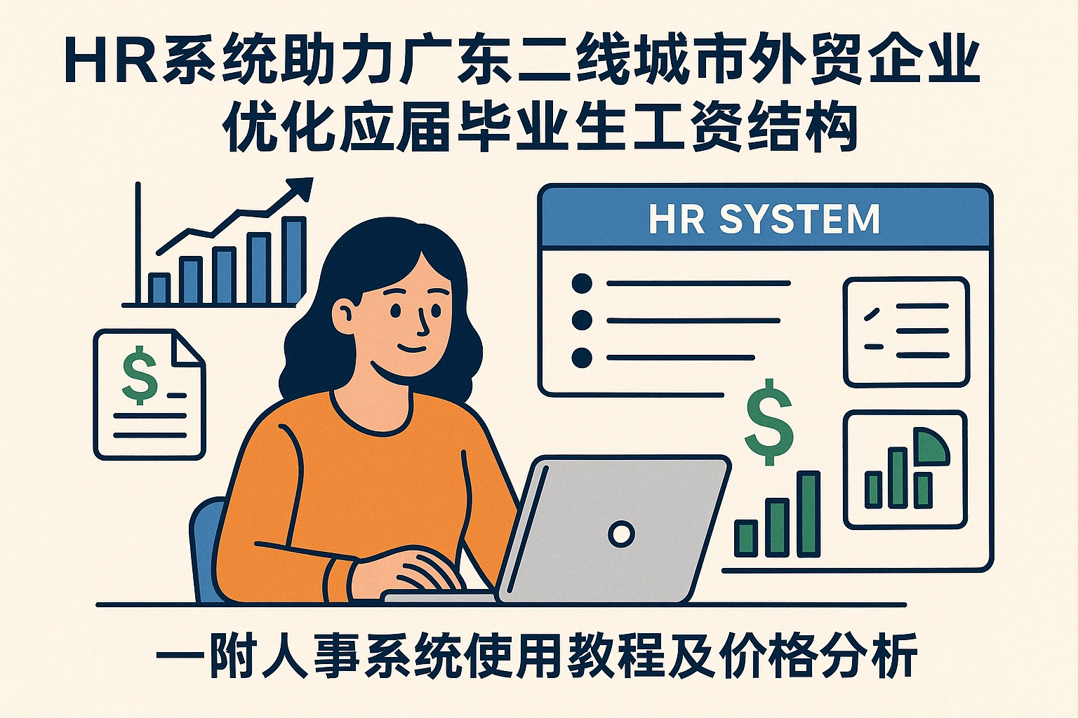 HR系统助力广东二线城市外贸企业优化应届毕业生工资结构——附人事系统使用教程及价格分析