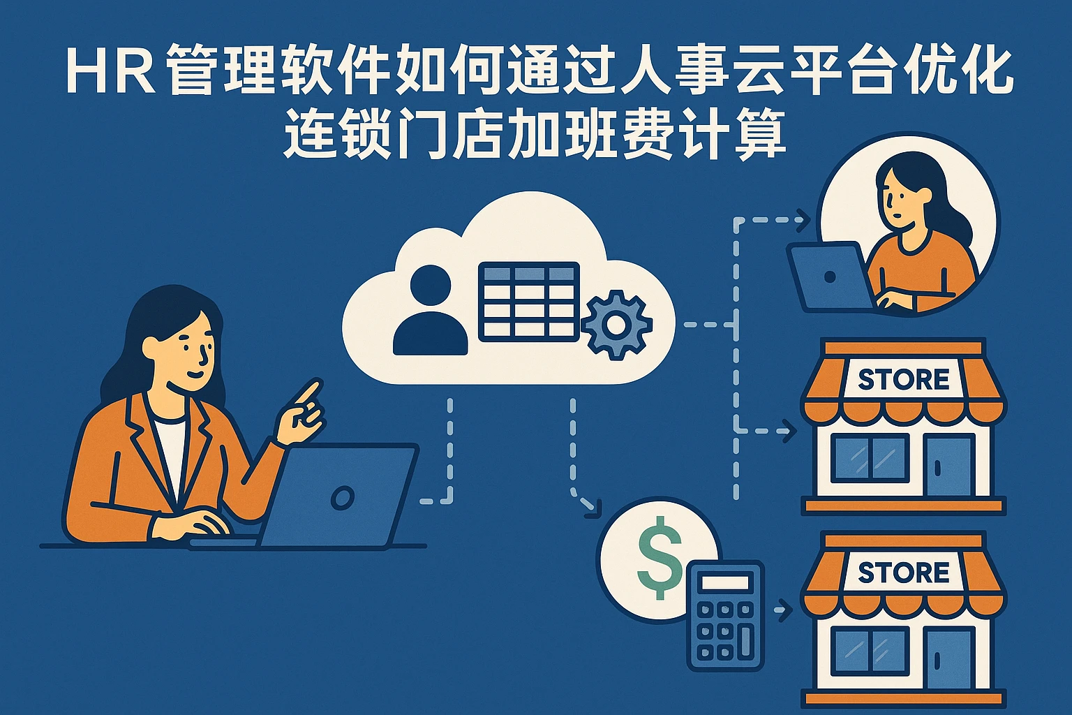 HR管理软件如何通过人事云平台优化连锁门店加班费计算