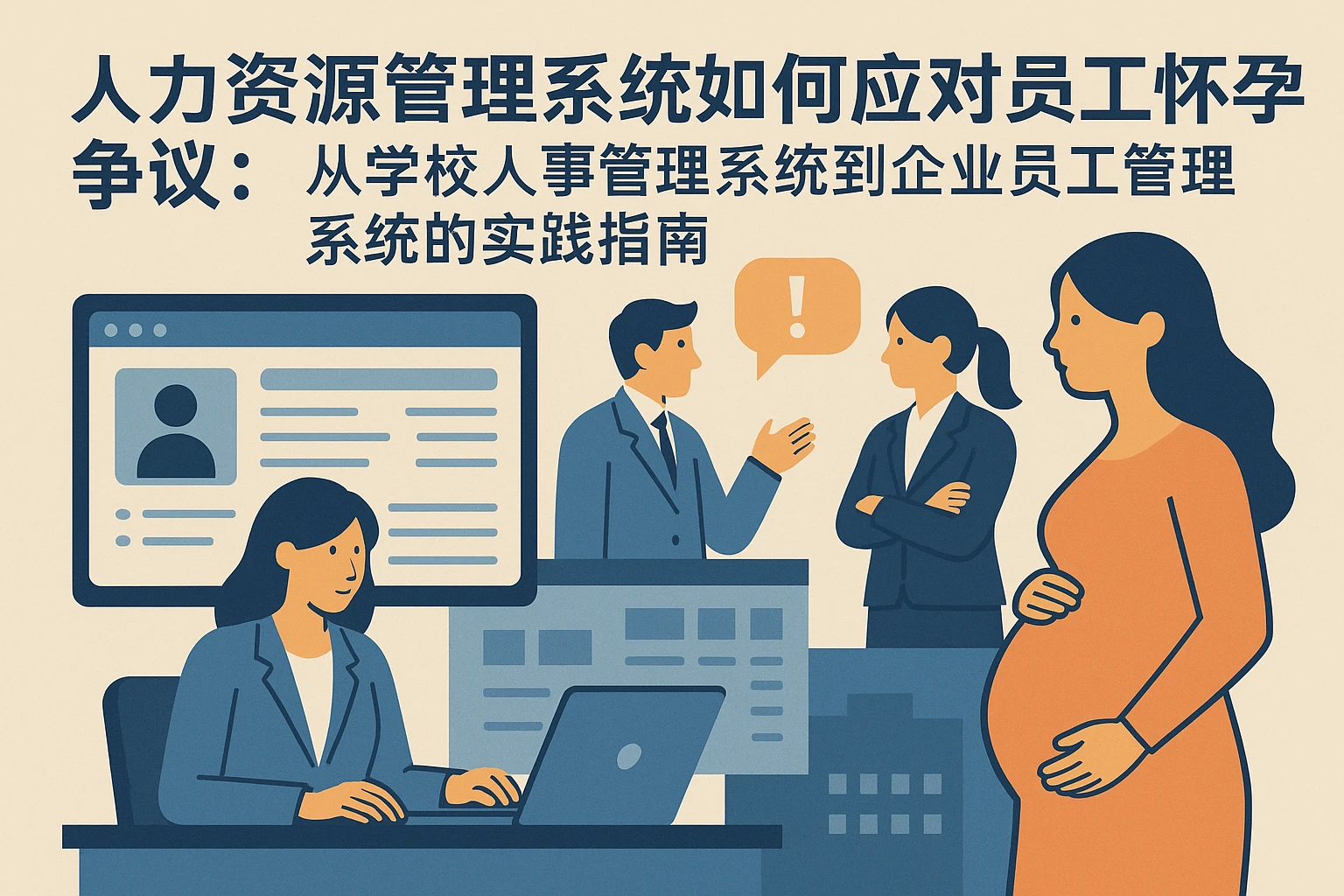 人力资源管理系统如何应对员工怀孕争议：从学校人事管理系统到企业员工管理系统的实践指南