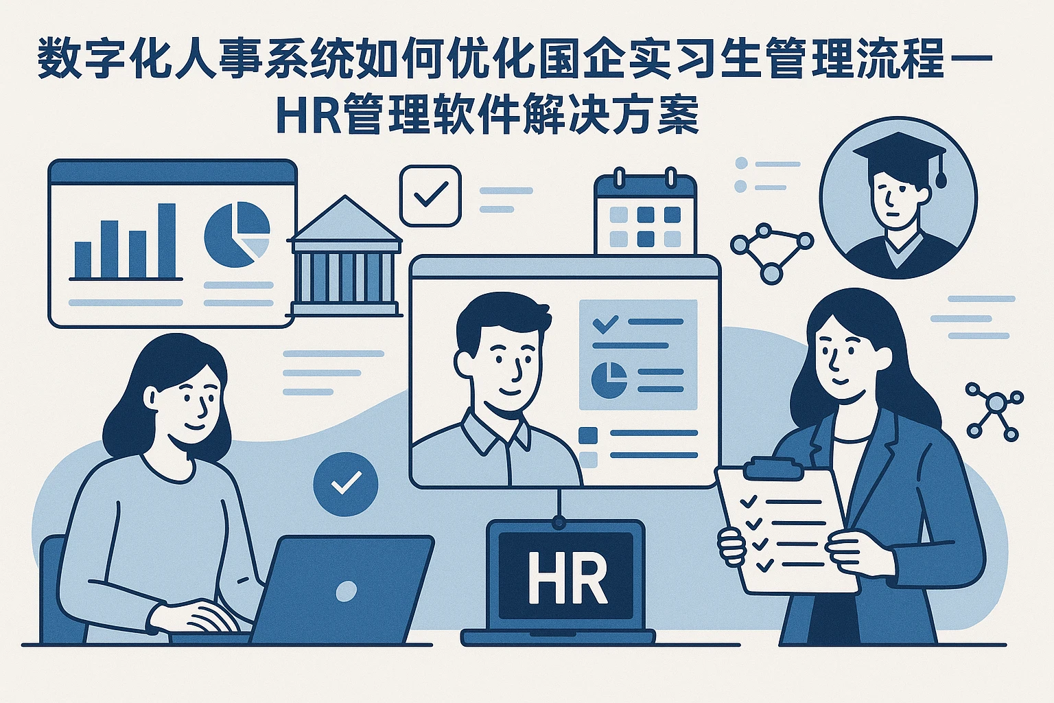 数字化人事系统如何优化国企实习生管理流程 - HR管理软件解决方案