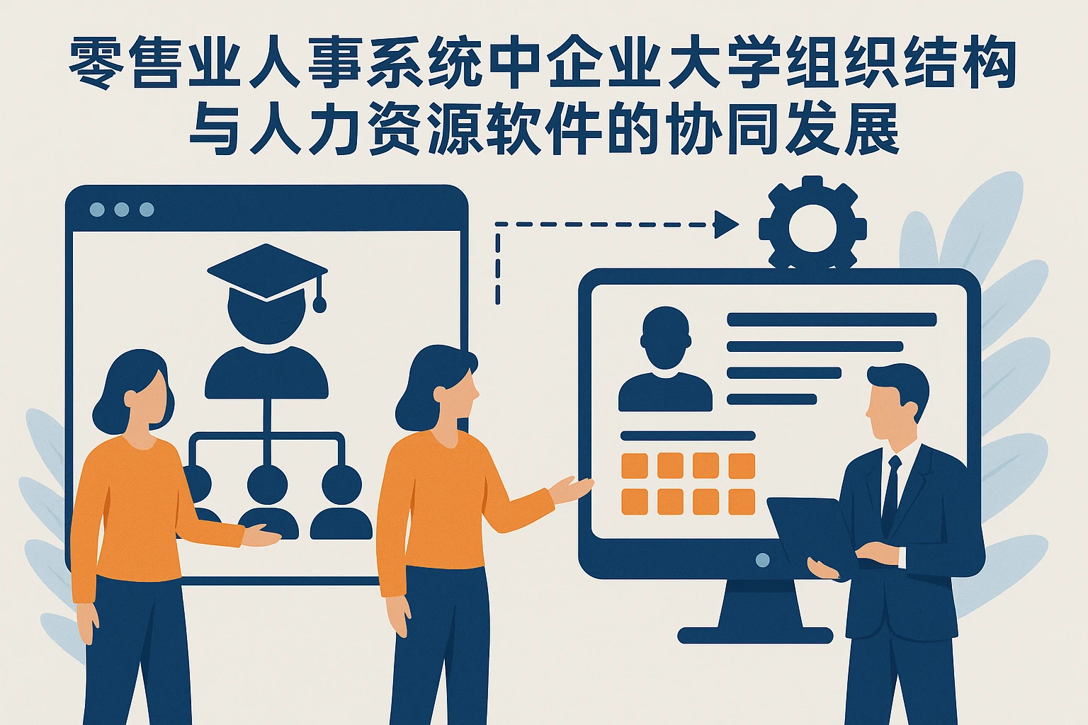 零售业人事系统中企业大学组织结构与人力资源软件的协同发展