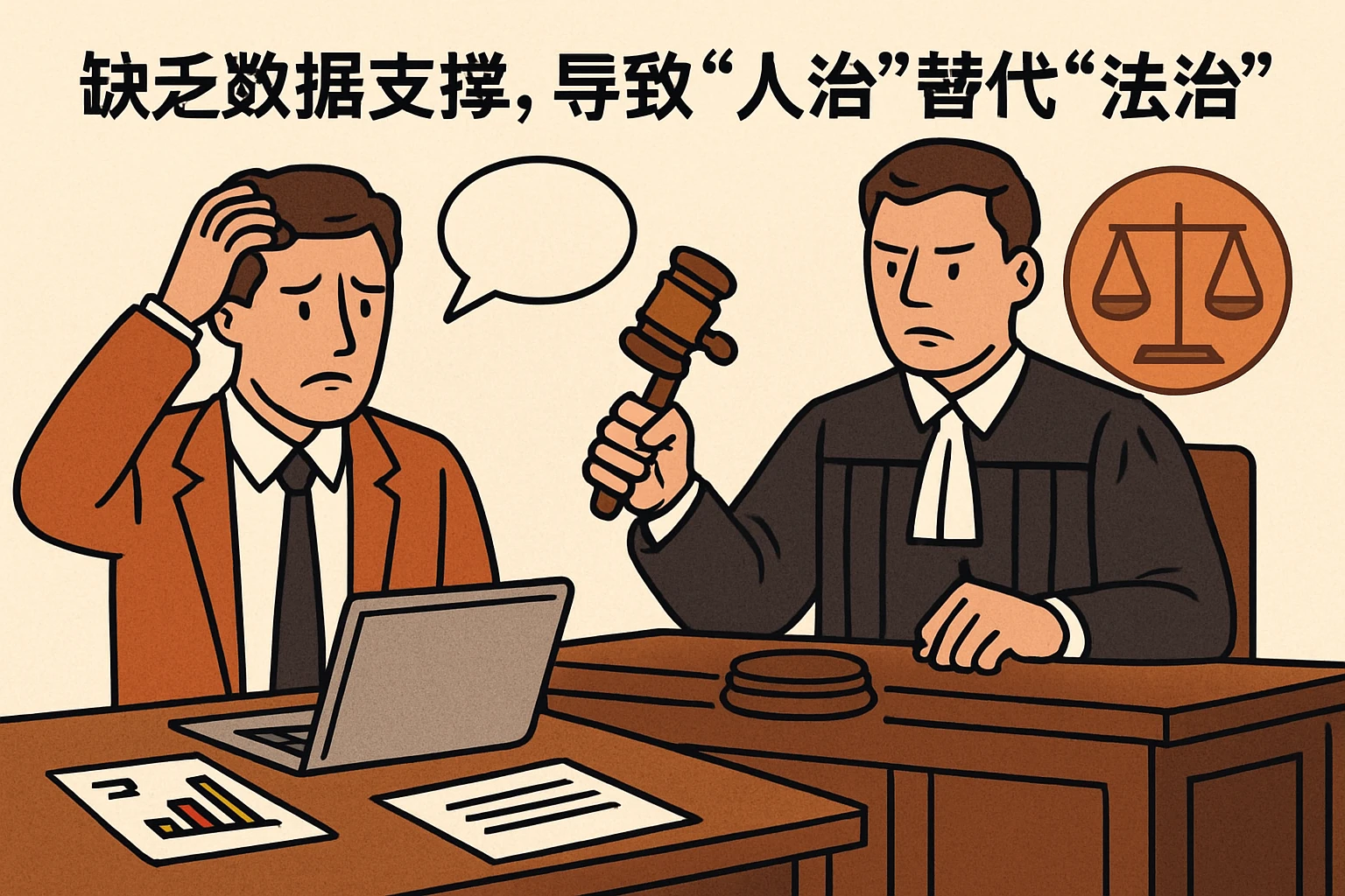 2. 缺乏数据支撑，导致“人治”替代“法治”