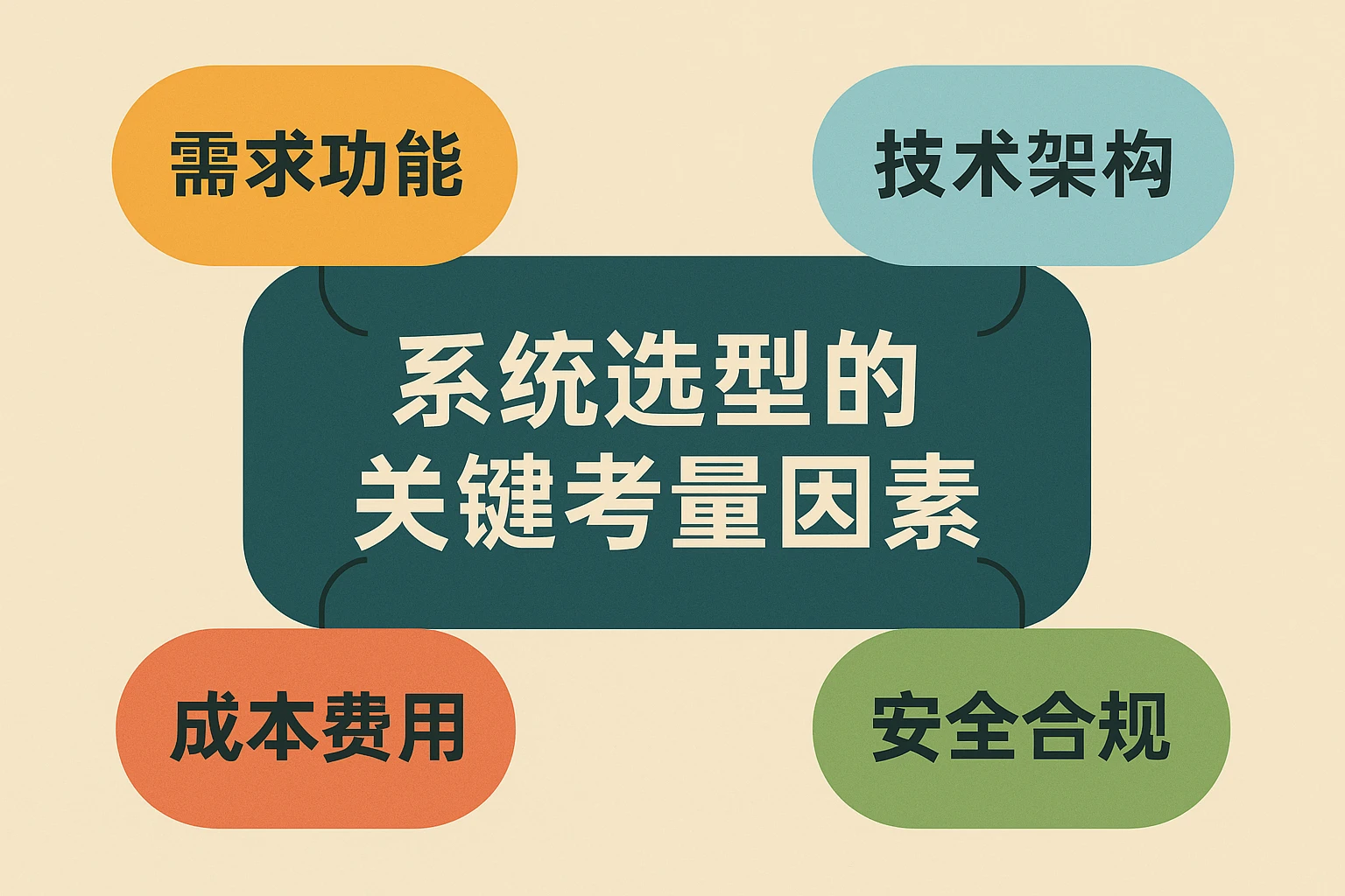 系统选型的关键考量因素