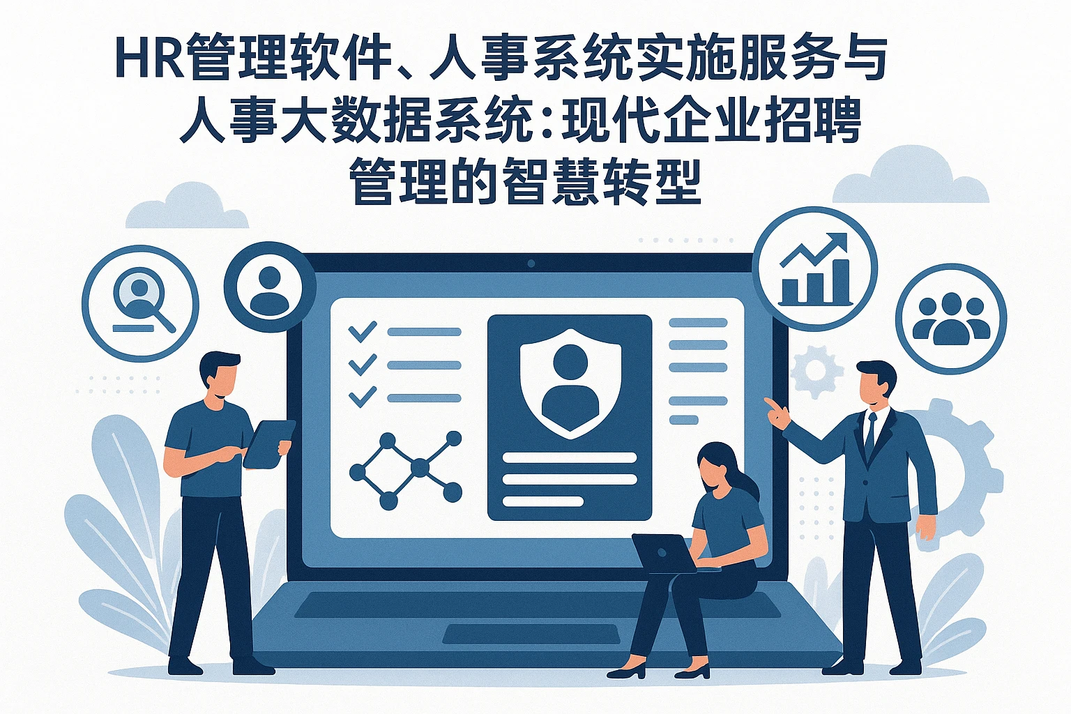 HR管理软件、人事系统实施服务与人事大数据系统:现代企业招聘管理的智慧转型