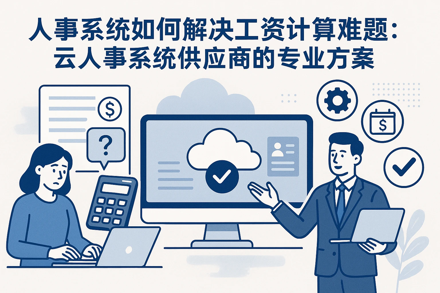 人事系统如何解决工资计算难题:云人事系统供应商的专业方案