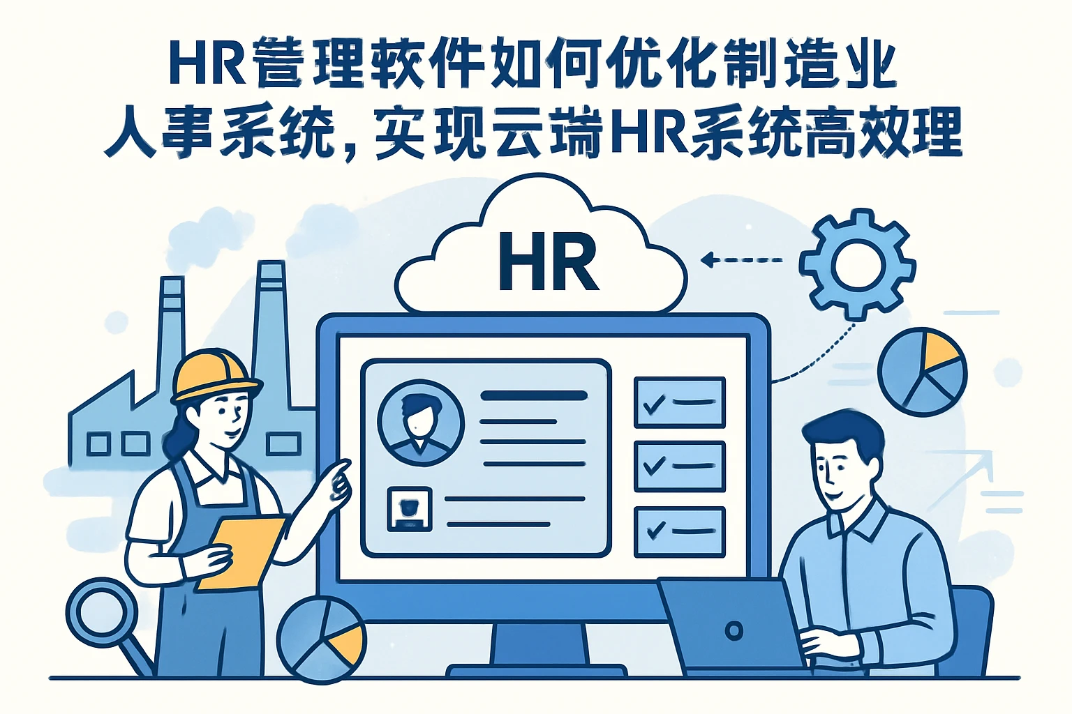 HR管理软件如何优化制造业人事系统,实现云端HR系统高效管理