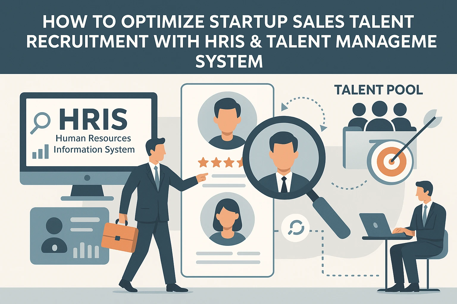 如何通过人力资源信息化系统与人才库管理系统优化创业公司销售人才招募策略