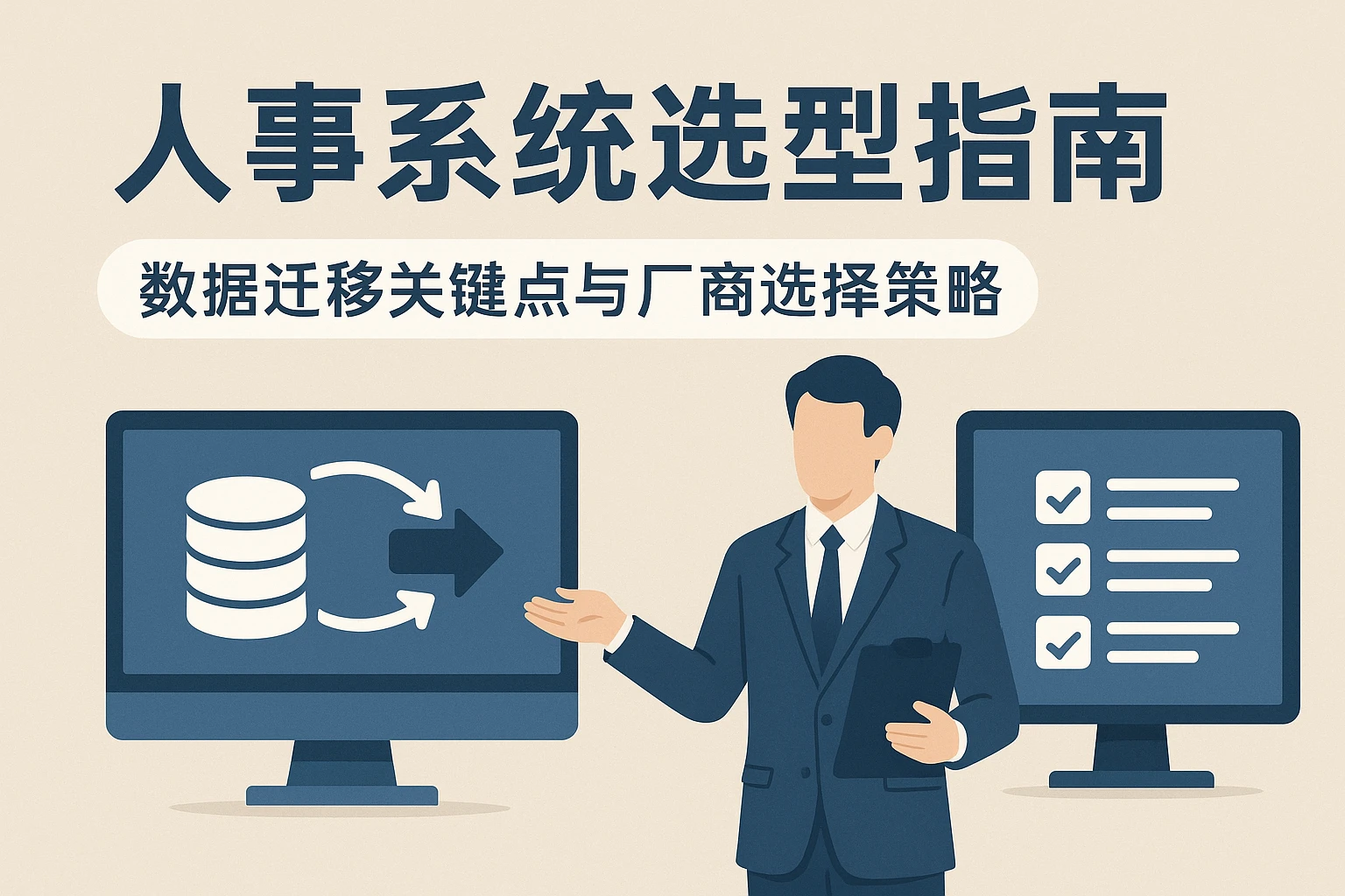 人事系统选型指南:数据迁移关键点与厂商选择策略