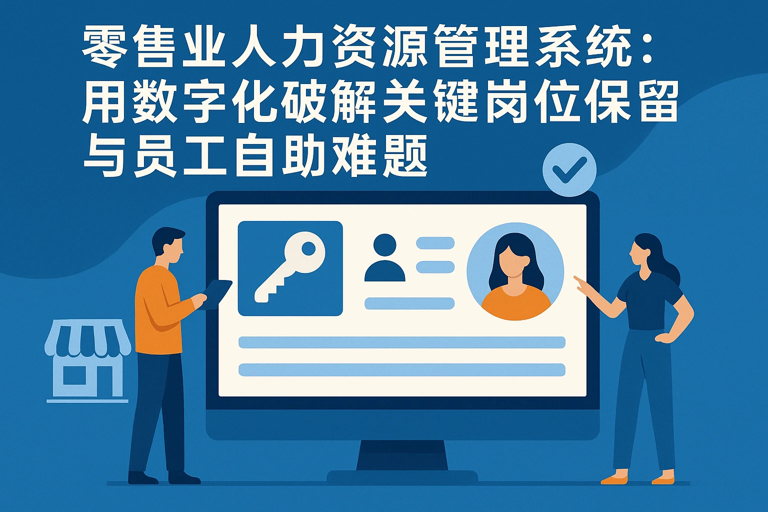 零售业人力资源管理系统：用数字化破解关键岗位保留与员工自助难题