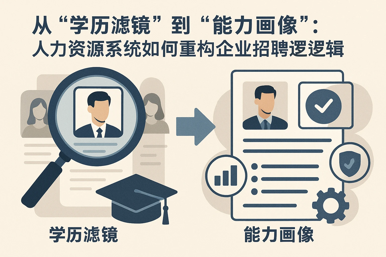 从“学历滤镜”到“能力画像”：人力资源系统如何重构企业招聘逻辑