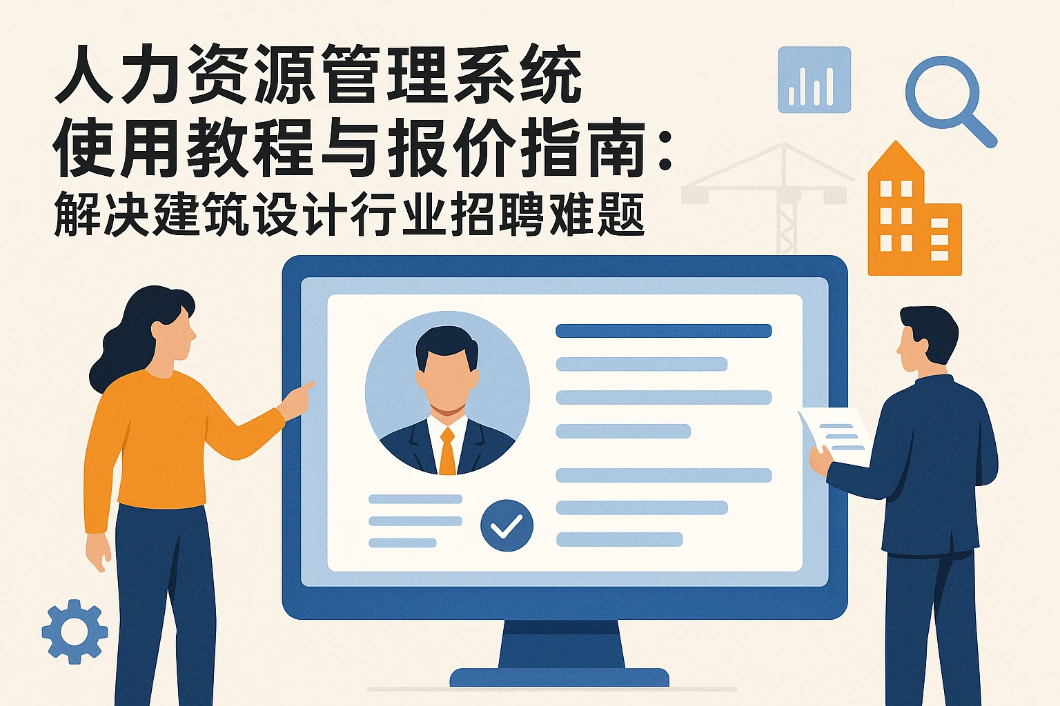 人力资源管理系统使用教程与报价指南:解决建筑设计行业招聘难题
