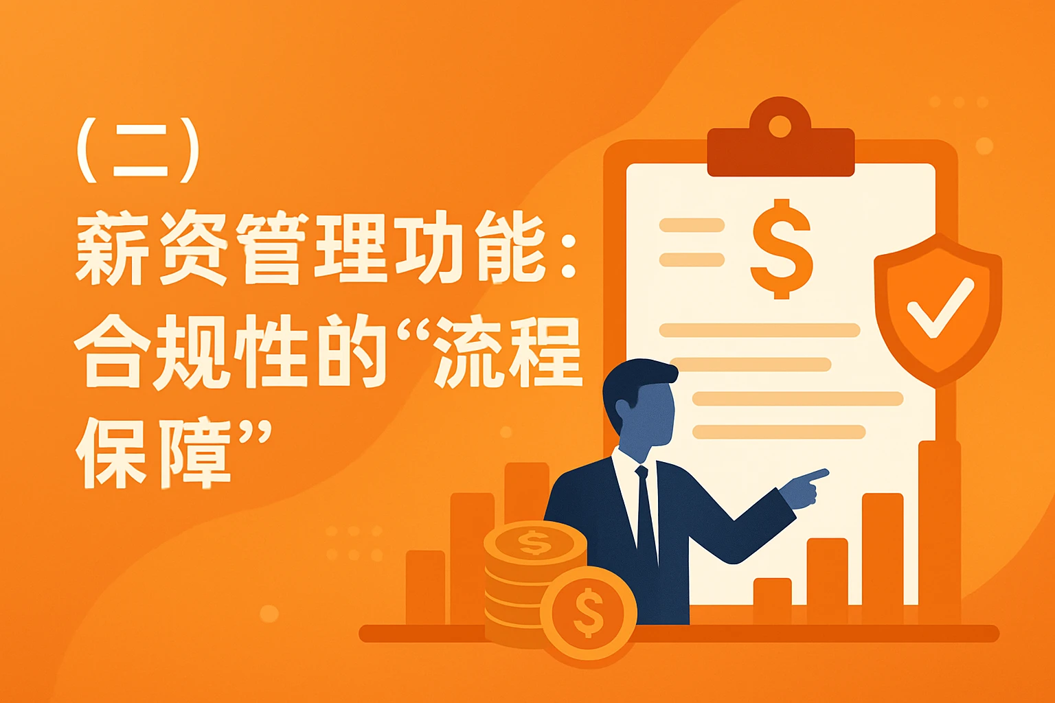 （二）薪资管理功能：合规性的“流程保障”