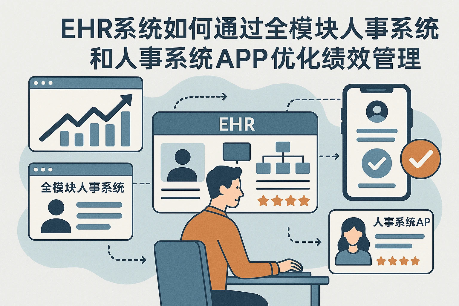 ehr系统如何通过全模块人事系统和人事系统APP优化绩效管理