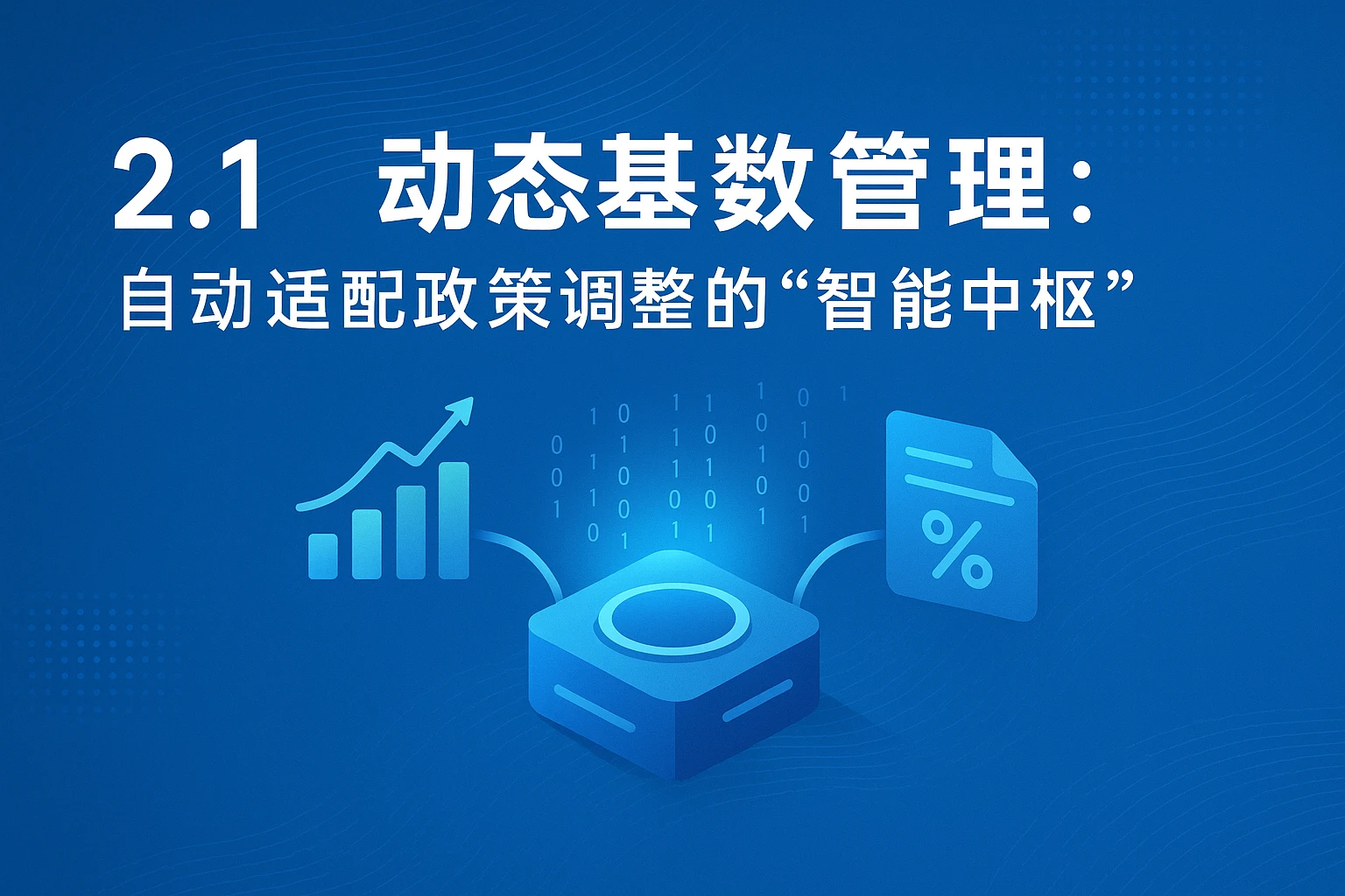 2.1 动态基数管理：自动适配政策调整的“智能中枢”