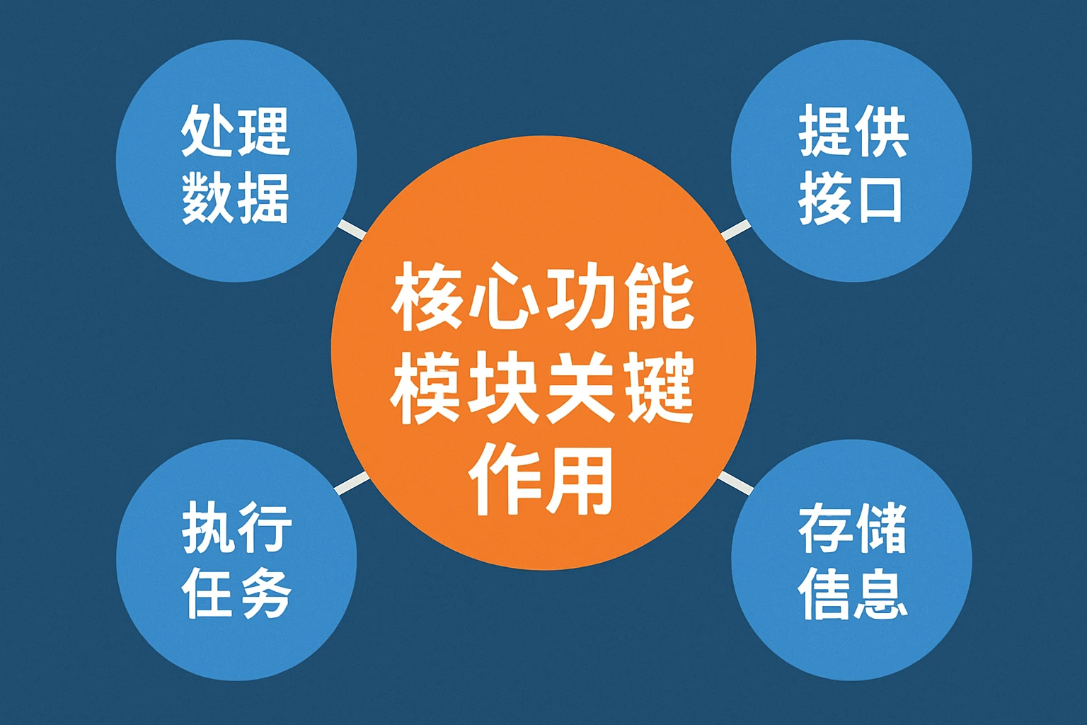 核心功能模块的关键作用