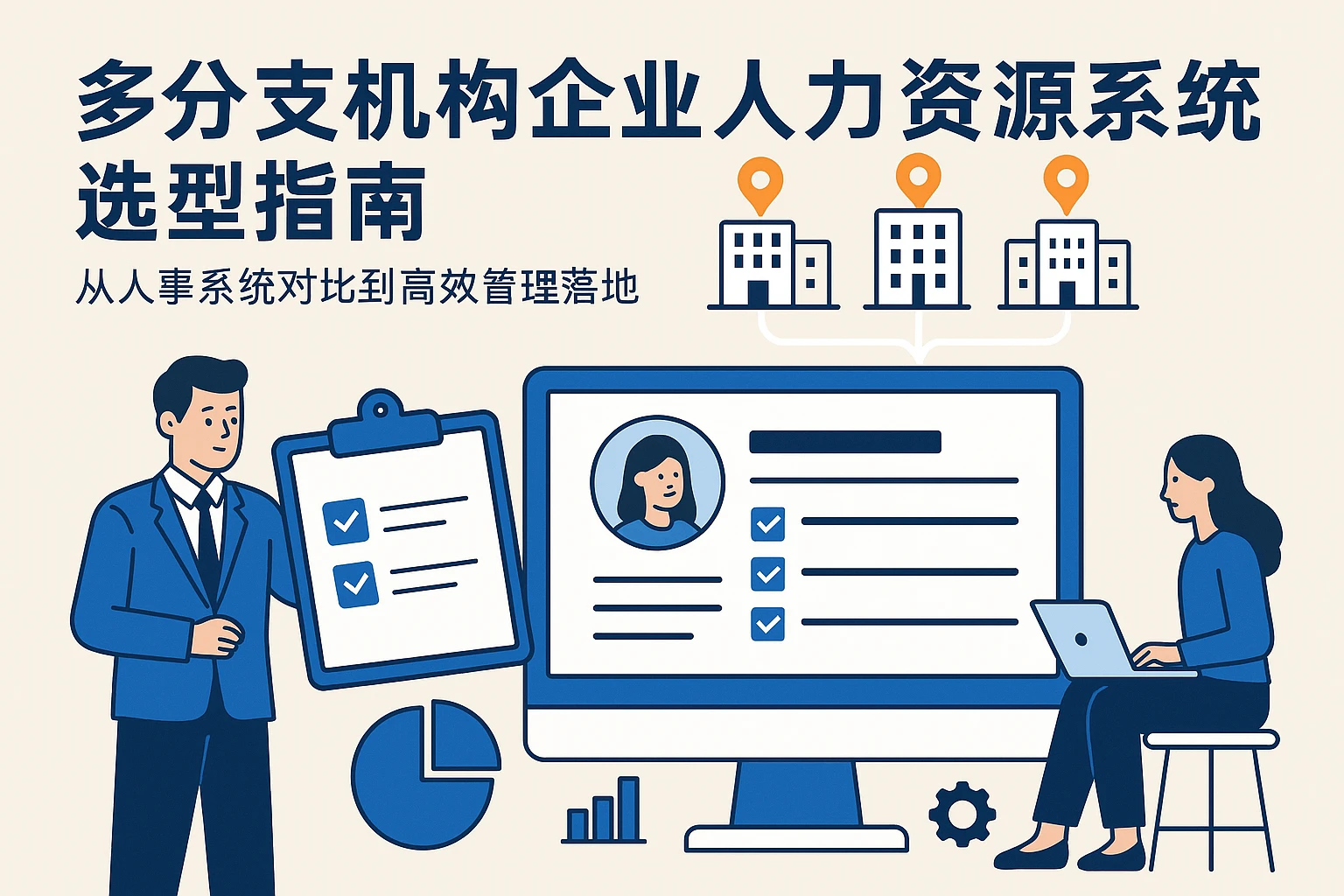 多分支机构企业人力资源系统选型指南：从人事系统对比到高效管理落地