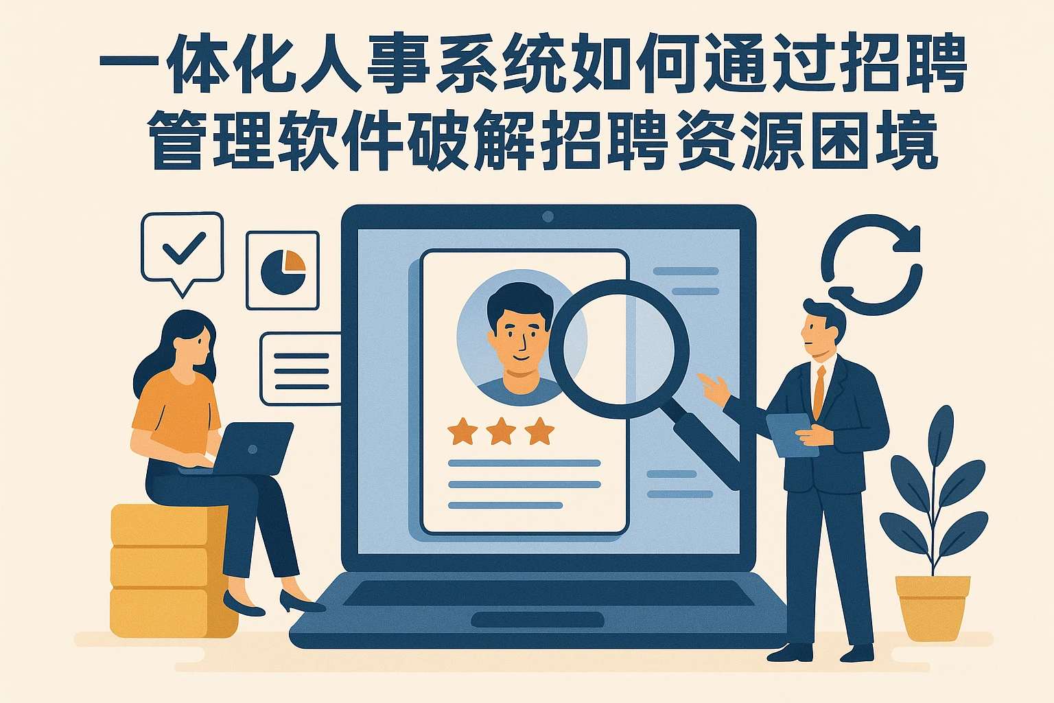 一体化人事系统如何通过招聘管理软件破解招聘资源困境