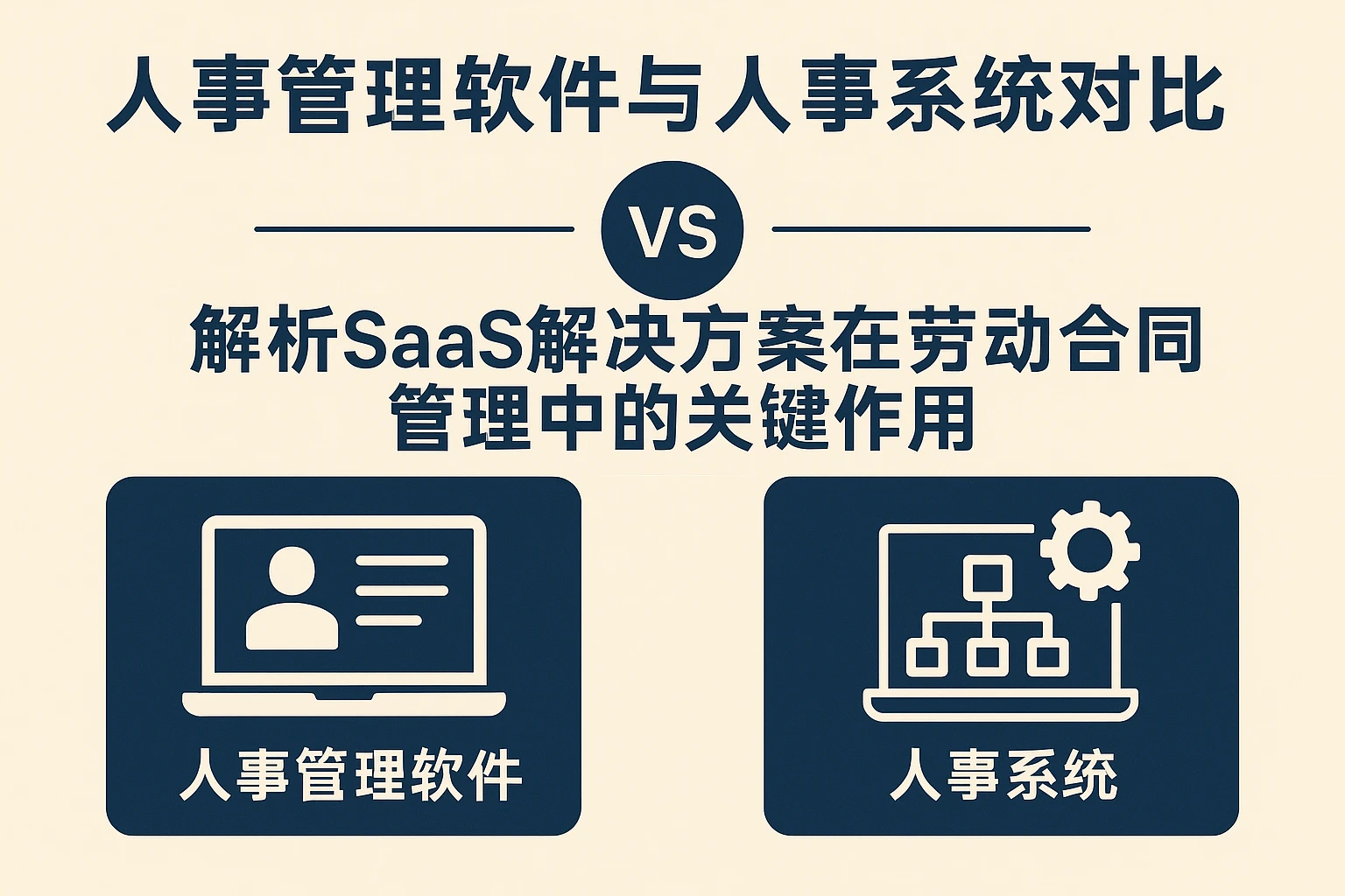 人事管理软件与人事系统对比：解析SaaS解决方案在劳动合同管理中的关键作用