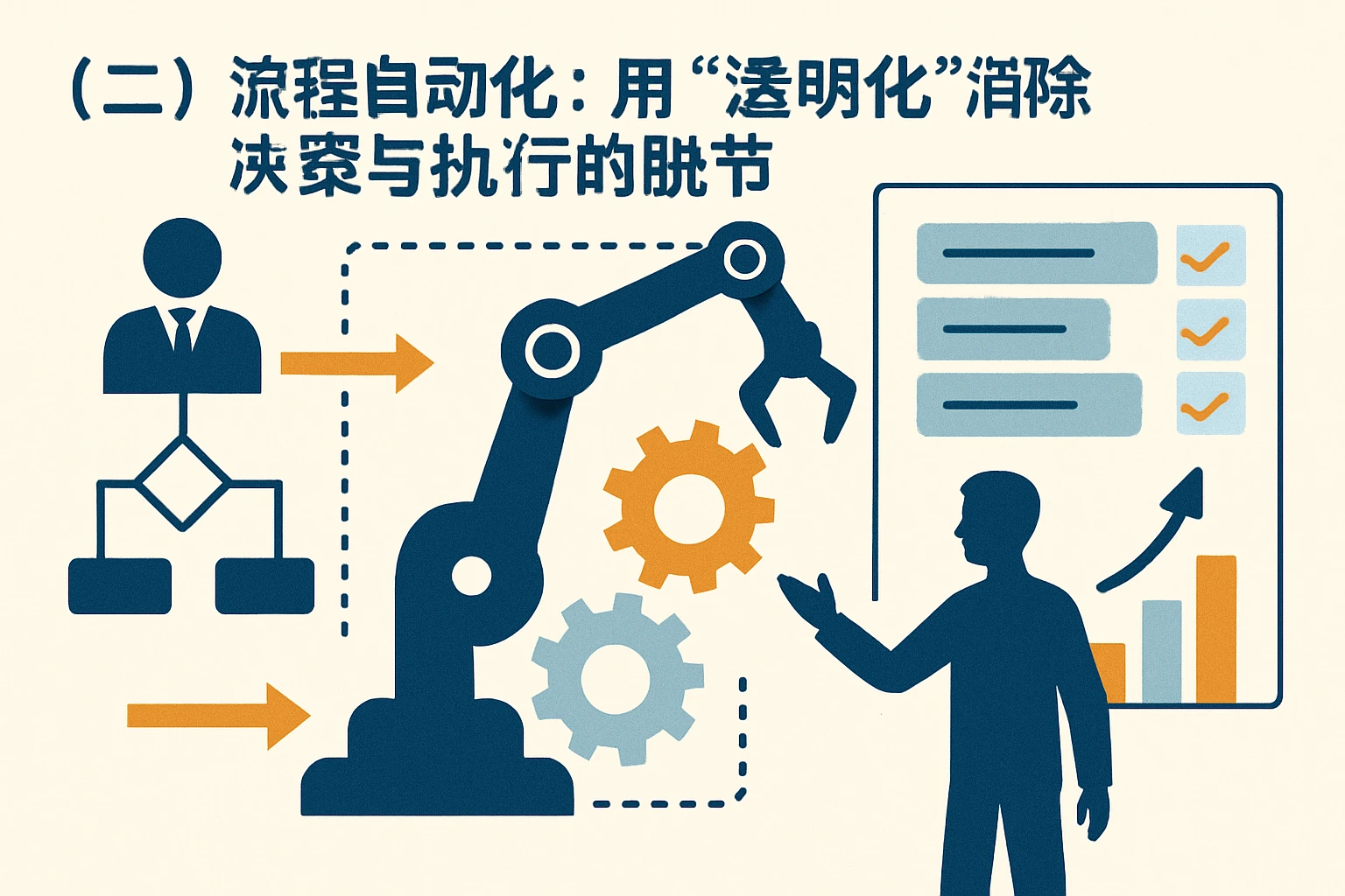（二）流程自动化：用“透明化”消除决策与执行的脱节