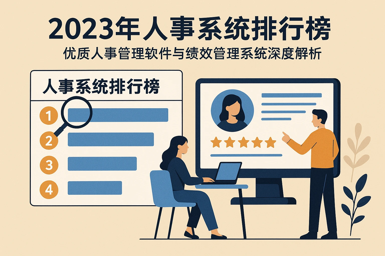 2023年人事系统排行榜：优质人事管理软件与绩效管理系统深度解析