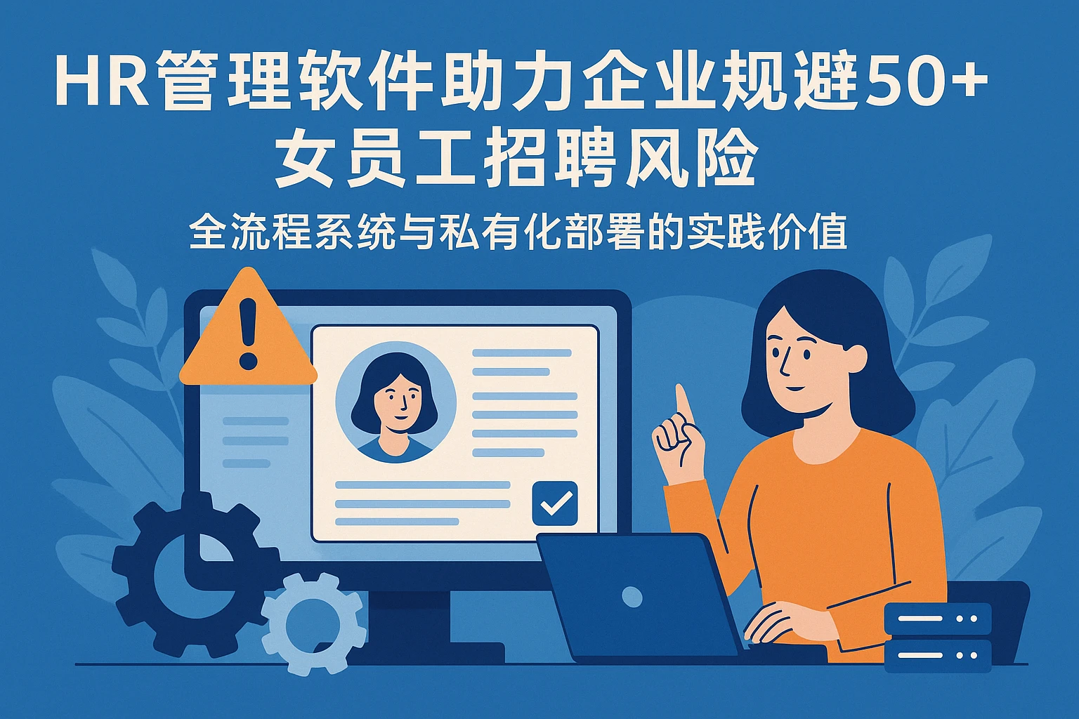 HR管理软件助力企业规避50+女员工招聘风险：全流程系统与私有化部署的实践价值