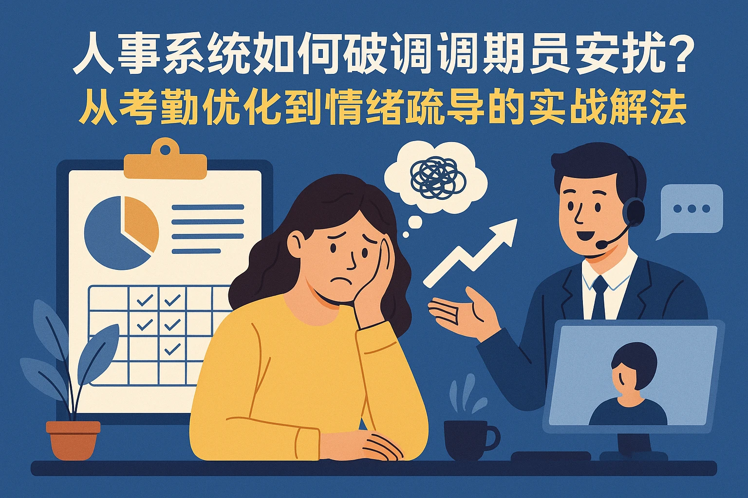 人事系统如何破解调整期员工安抚难题?从考勤优化到情绪疏导的实战解法