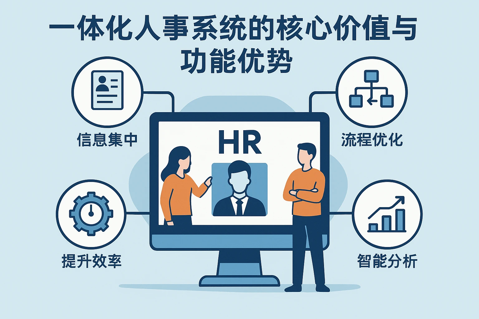 一体化人事系统的核心价值与功能优势