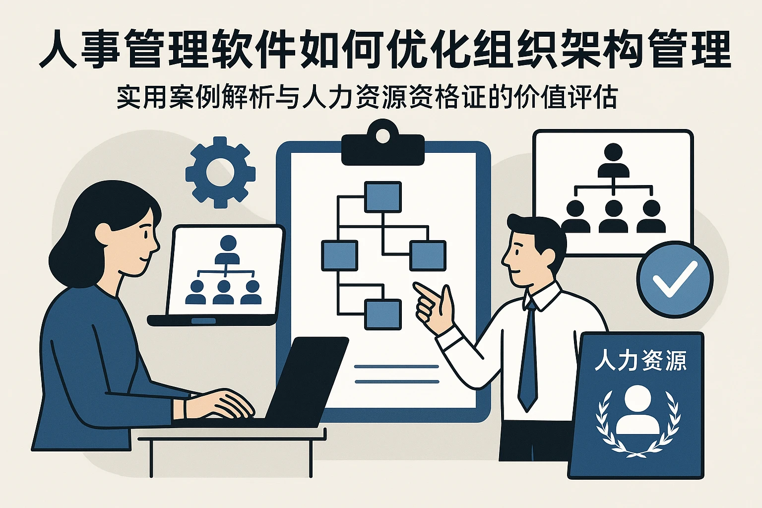 人事管理软件如何优化组织架构管理:实用案例解析与人力资源资格证的价值评估