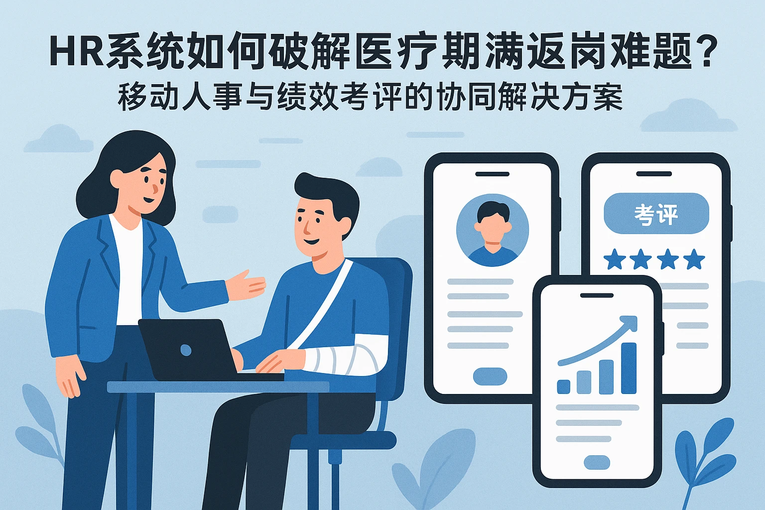 HR系统如何破解医疗期满返岗难题？移动人事与绩效考评的协同解决方案